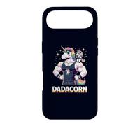 Strong Like Dad: Funny Dadacorn & Baby Unicorn Workout Gym Case for iPhone Air