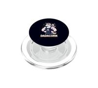 Strong Like Dad: Funny Dadacorn & Baby Unicorn Workout Gym PopSockets PopGrip for MagSafe