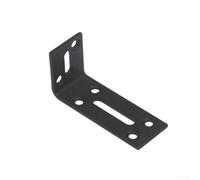 Strong Load Bearing 90 Degree Corner Brackets, Adjustable Stainless Steel Plates 6 Pack (40 * 80mm)