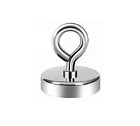 Strong Magnet Round Neodymium Rare Earth Magnets, TC-F10 / 12/16 / 20/25 / 32 Pulling Force Fishing Magnetic for Magnet Fishing and Salvage in River 1Pcs