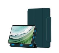 Strong Magnetic Adsorption Shell Cover Suitable For Huawei MatePad Pro 11 2024/2022 11inch Tri-fold Smart Buckle Stand Case(Dark green,MatePad Pro 11 2022)