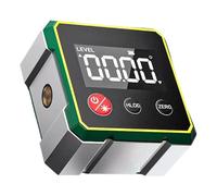 Strong Magnetic Digital Angle Finder, Laser 4 Side Digital Angle Gauge Protractor, Bevel Gauge Trend Angle Ruler,Spirit Level Angle Finder USB Rechargeable Tool, DIY Woodworking Level Box Tool