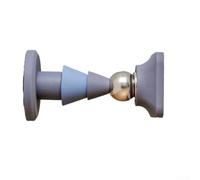 Strong Magnetic Door Stopper with Silicone Floor Suction Holder, Non-Slip Nail-freedom Anti-Collision Door Protector for Home, Quiet Door Opening, Compatible with(Blue)