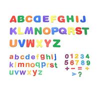 Strong Magnetic Letters and Numbers for Learning Non-Toxic Educational Alphabet for Classroom 68 Pieces - PAWHITS