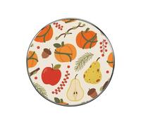 Strong Magnetic Refrigerator Magnets 2 Inch, Maple Leaves and Pumpkins Fridge Magnets Scratch-Resistant Metal Fridge Sticker for Photos, Shopping Lists, Office & Kitchen Use