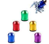 Strong Magnetic Screw Ring, Screw Ring Set Removable Household Tool for Drills, Universal Bit Holder for Hex Screwdrivers & Power Bits | Alloy Screw Holder for DIY Repair (5PCS)