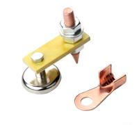 Strong Magnetic Welding Ground Clamp Holder Fixture for Stable Positioning on Flat or Curved Metal Surfaces, 68 mm Metal Welding Support