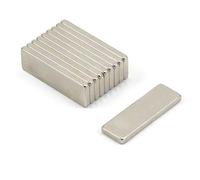 STRONG MAGNETS 25x8x2 mm N52 GRADE neodymium block small thin rectangle magnet (40)