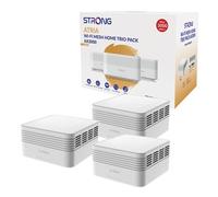 Strong MESHTRIAX3000UK mesh wi-fi system Dual-band (2.4 GHz / 5 GHz) Wi-Fi 6 (802.11ax) White 3 Internal
