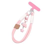 Strong Metal Carabiner Keychain With Polyester Braided Color Blocks Designs Two Tone Rings For Accessories Small Keychain For Outdoor