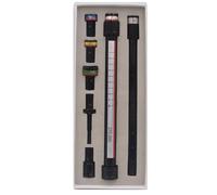 Strong Metal Frame Alignment Set Featuring Expandable Rod and 4 Linker Types Suitable for Ceiling Framing Installation Professional Ceiling Leveling with Hexagonal Shank