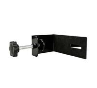 Strong Metal Hanger - Lock Box Door Mount, Drillless Bracket Reliable Hook, Rack Attachment Organizer | Home Condo Hostel Leasing Manager Building Gateway Storage Placement Protection Support