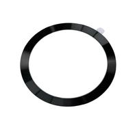 Strong Metal Phone Grip, Aluminum Plate, Black | General Holder for Car Mount, Charging Friendly, Metal Phone Rings
