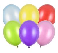 Strong Metallic Balloons 30Cm 100Pcs Partydeco Best Quality