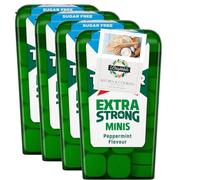 Strong Mints Bundle with Trebor Extra Strong Minis Sugar Free Peppermint Flavour 12.6g 4 Pack + Brightdale Kitchen Booklet