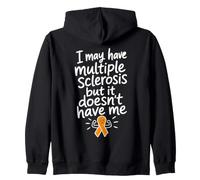 Strong Multiple Sclerosis Warrior MS Zip Hoodie