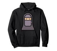 Strong Muslimah Niqab Muslim Woman Islamic Pullover Hoodie