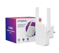 STRONG N300Mbps WiFi Extender Booster, Wireless Internet Booster, Fast Ethernet Port, WiFi Booster Range Extender, Access Point, High-Gain Antennas, Easy setup, WPS, Efficient Cooling Design