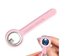Strong Nail Magnet - Portable Ergonomic Ring, 7.2cm Ring Shaped Nail Magnet Tool for Manicures, Hands-Free Design Accessory with Powerful-Magnetic-Field, Styling Component for Cat-Eye-Effects