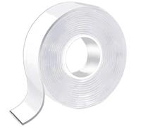 Strong Nano Mounting Tape Extra Large(5.0m * 2.0cm), Clear Multipurpose Removable Sticky Strips, Reusable Strong Wall Decor Picture Hanging Strips Poster Carpet Tape