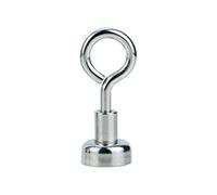 Strong Neodymium Magnet Round 260lbs Pulling River Fishing Magnetic Eyebolt D10