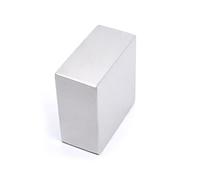 Strong Neodymium Magnets, Rare Earth Magnet, 40x40x20mm Square Bar Magnet For Arts Crafts Hobbies Whiteboard Fridge and Office - 1Pcs