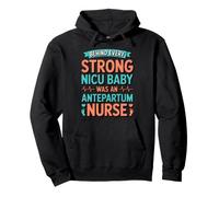 Strong NICU Obstetrics Obgyn Gynecology Antepartum Nurse Pullover Hoodie