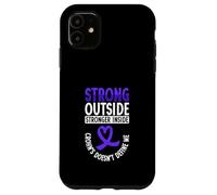 Strong Outside - Stronger Inside - Crohn Disease Case for iPhone 11