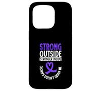 Strong Outside - Stronger Inside - Crohn Disease Case for iPhone 15 Pro