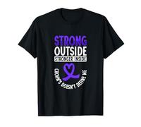 Strong Outside - Stronger Inside - Crohn Disease T-Shirt