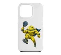 Strong Padel Ball Cool Padel Tennis Super Hero Case for iPhone 13 Pro