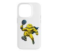 Strong Padel Ball Cool Padel Tennis Super Hero Case for iPhone 14 Pro