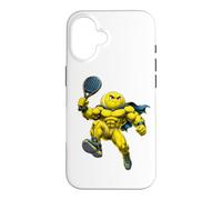 Strong Padel Ball Cool Padel Tennis Super Hero Case for iPhone 16