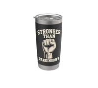 Strong Parkinson's Warrior Stainless Steel Insulated Tumbler