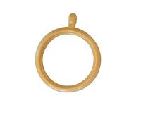 Strong Plastic Quality Curtain Rings For Poles Rods Golden Brown 30 mm 40 mm (40mm (1 sample Ring), Gold)