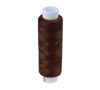 Strong Polyester Pro Sewing Thread, Many Colours Finest Spools, Universal All Purpose Hand and Machine Sewing, 200m - 220yd Coil Reel, by Pasmanta Made in Europe Since 1953 (5608 - Brown)