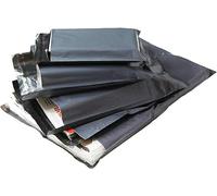Strong Polythene Mailing Postal Bags Plastic Material Mailing Or Posting Parecels Bag For Postages Strong Self Seal (10" x 14" (25.4cm x 35.56cm), Grey, 25)