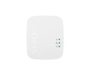 STRONG POWERL1000DUOMINI Kit 2 Powerline Gigabit Port, HomePlug AV2, Speed Up to 1000 Mbps, for HD/3D/4K Video Streaming and Online Games (Only for Wired), No Configuration Required