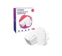 Strong POWERWF1000DUOMINIUK AV1000 Mini WI-FI Powerline Kit (2 Pack)