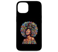 Strong Proud Unapologetic Black Woman Afro African Art Case for iPhone 13