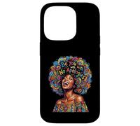 Strong Proud Unapologetic Black Woman Afro African Art Case for iPhone 14 Pro