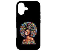 Strong Proud Unapologetic Black Woman Afro African Art Case for iPhone 17