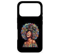 Strong Proud Unapologetic Black Woman Afro African Art Case for iPhone 17 Pro