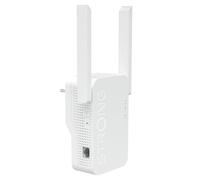 STRONG REPEATERAX1800UK Wi-Fi 6 AX1800 Range Extender, Dual Band, 1 Gigabit Port & 2 External Antennas, Bridge and Access Point Mode, UK Plug