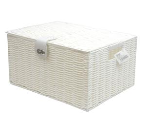 Strong Resin Picnic Gift Storage Hamper Basket Box With lid & Lock