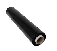 Strong Rolls Black Pallet Stretch Shrink Wrap Cast Parcel Packing Cling Film - 400mmx200m (1)