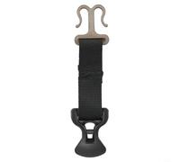 Strong Rope Holder for Camping Tent Featuring Nylon Strap, Stainless Steel Hook, and ABS Plastic Climb for Tent and Wind Rope Fixation