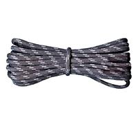 Strong Round Walking, Hiking, Trekking Boot Laces Dark Grey & Light Grey 3.5 mm replacement for Merrell, Salomon, Mammut, Scarpa, Regatta, Karrimor - length 140cm