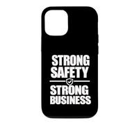 Strong Safety Strong Business, Workplace Safety Culture Gift Case for iPhone 12/12 Pro