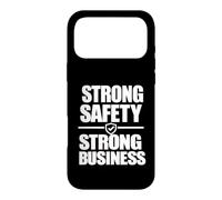 Strong Safety Strong Business, Workplace Safety Culture Gift Case for iPhone 17 Pro Max